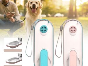 Bottiglia di Acqua per cani Pieghevole Portatile