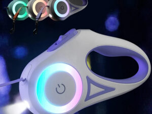 Guinzaglio Led per Cani da 3 e 5 m Retrattile