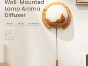 Luce Notturna con Diffusore di Aromi da Parete 150 ml